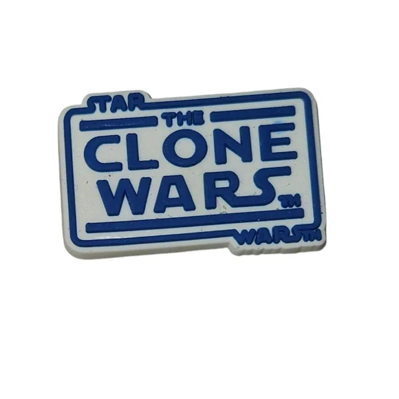 Star Wars The Clone Wars Jibbitz Star Wars Shoe Charm Crocs Bracelet Accessory - Picture 1 of 4
